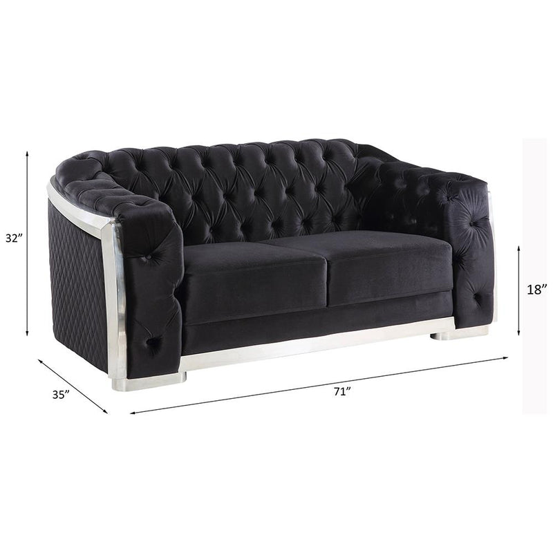 Acme Furniture Pyroden LV00297 Loveseat IMAGE 8