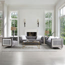 Acme Furniture Heibero II LV00331 Loveseat with 2 Pillows IMAGE 9