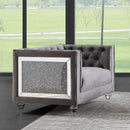 Acme Furniture HeiberoII LV00332 Chair - Grey IMAGE 1