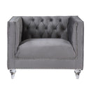 Acme Furniture HeiberoII LV00332 Chair - Grey IMAGE 3