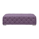 Acme Furniture Qokmis LV00390 Ottoman - Purple IMAGE 2
