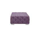 Acme Furniture Qokmis LV00390 Ottoman - Purple IMAGE 3