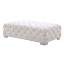 Acme Furniture Qokmis LV00392 Ottoman - Beige IMAGE 1