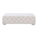 Acme Furniture Qokmis LV00392 Ottoman - Beige IMAGE 2