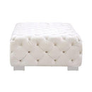 Acme Furniture Qokmis LV00392 Ottoman - Beige IMAGE 3