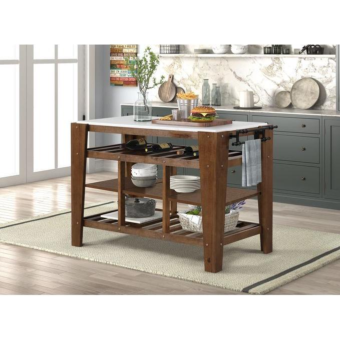 Acme Furniture Alaroa AC00396 Kitchen Island IMAGE 4