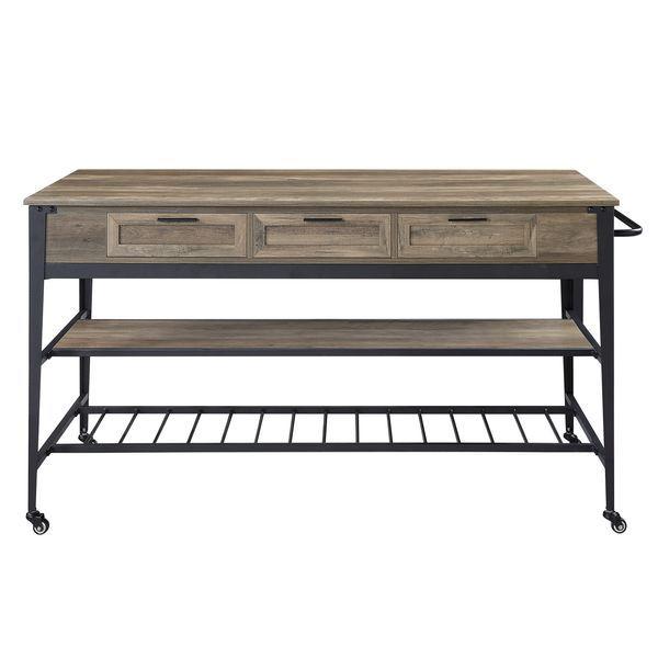 Acme Furniture Macaria AC00402 Kitchen Island IMAGE 2