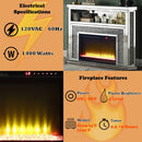 Acme Furniture Noralie AC00508 Fireplace with LED IMAGE 19