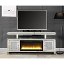 Acme Furniture Noralie LV00523 TV Stand with Electric Fireplace IMAGE 1