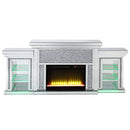 Acme Furniture Noralie AC00524 Fireplace with LED IMAGE 6