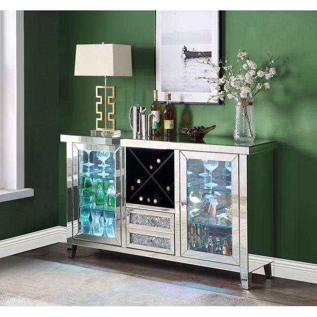 Acme Furniture Noralie AC00525 Wine Cabinet IMAGE 6