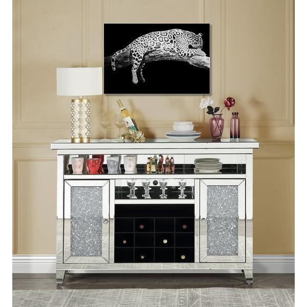 Acme Furniture Noralie AC00526 Wine Cabinet IMAGE 1