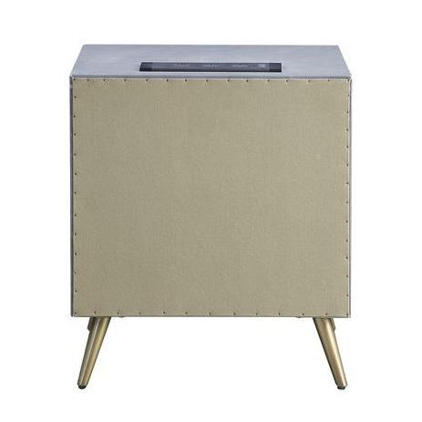 Acme Furniture Doris 2-Drawer Nightstand BD00556 IMAGE 3