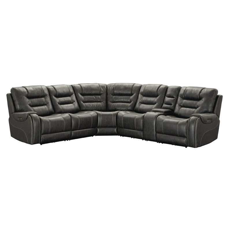 Signature Design by Ashley Wasson Power Reclining Fabric 6 pc Sectional 7310831/7310846/7310857/7310858/7310862/7310877 IMAGE 1