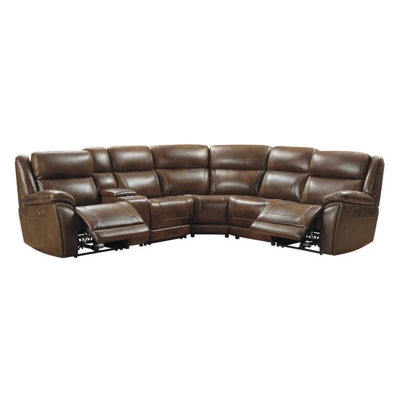 Signature Design by Ashley Trambley Power Reclining Leather Look 6 pc Sectional U1020058/U1020057/U1020031/U1020077/U1020046/U1020062 IMAGE 2