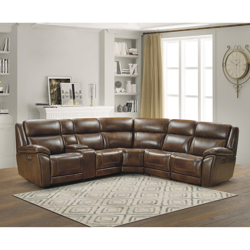 Signature Design by Ashley Trambley Power Reclining Leather Look 6 pc Sectional U1020058/U1020057/U1020031/U1020077/U1020046/U1020062 IMAGE 6