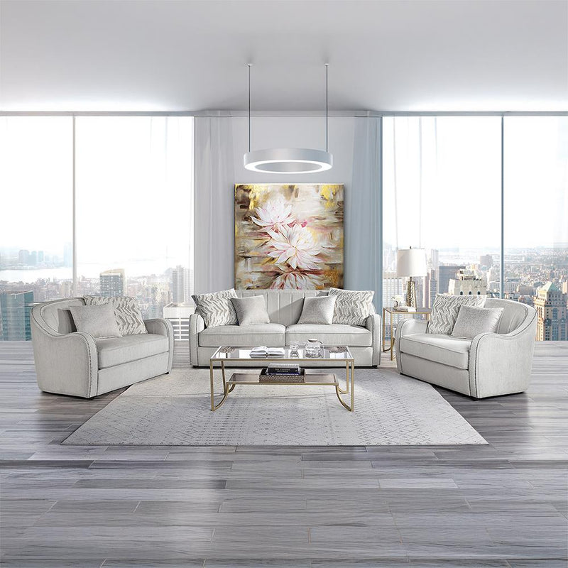 Acme Furniture Mahler LV00580 Chair with 2 Pillows IMAGE 7