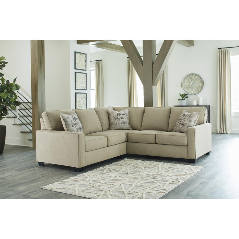 Signature Design by Ashley Lucina Fabric 2 pc Sectional 5900655/5900667 IMAGE 3