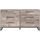 Signature Design by Ashley Neilsville EB2320-231 Six Drawer Dresser IMAGE 2