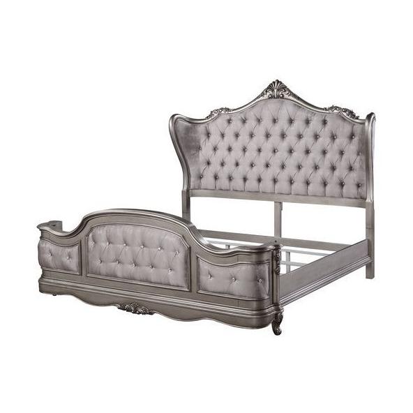 Acme Furniture Ausonia Queen Upholstered Bed BD00603Q IMAGE 3