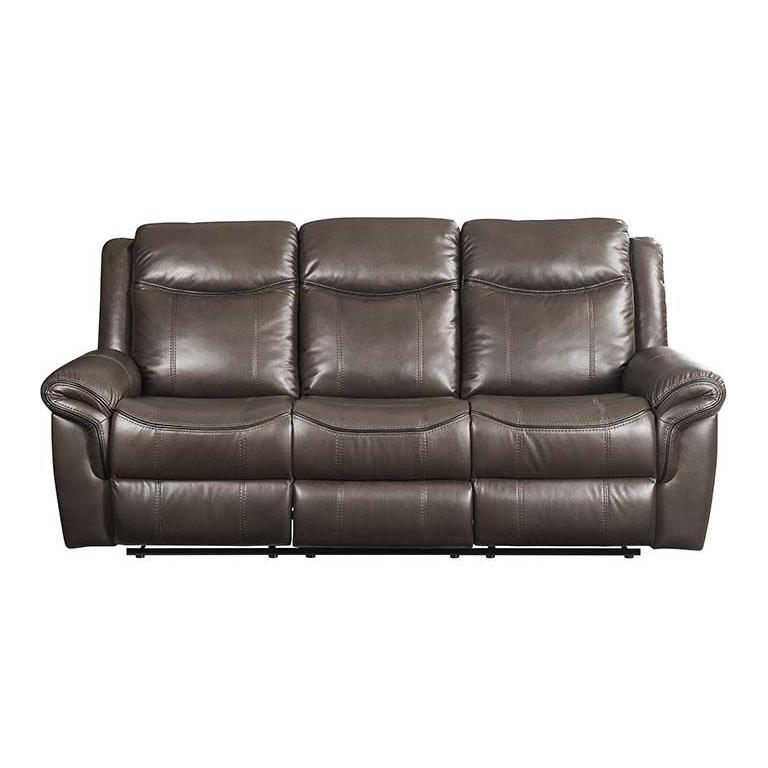 Acme Furniture Lydia Reclining Leather Air Sofa LV00654 IMAGE 2