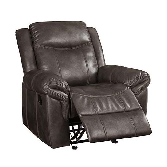 Acme Furniture Lydia Glider Leather Air Recliner LV00656 IMAGE 5