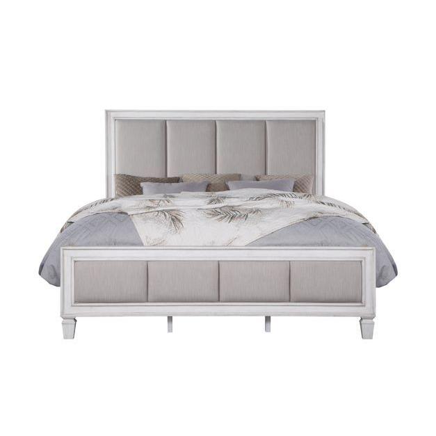 Acme Furniture Katia California King Upholstered Panel Bed BD00658CK IMAGE 1