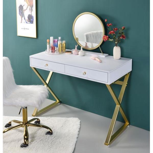 Acme Furniture Coleen 2-Drawer Vanity Table AC00667 IMAGE 6