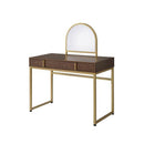 Acme Furniture Coleen AC00670 Vanity Desk - Brown IMAGE 1