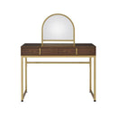 Acme Furniture Coleen AC00670 Vanity Desk - Brown IMAGE 2