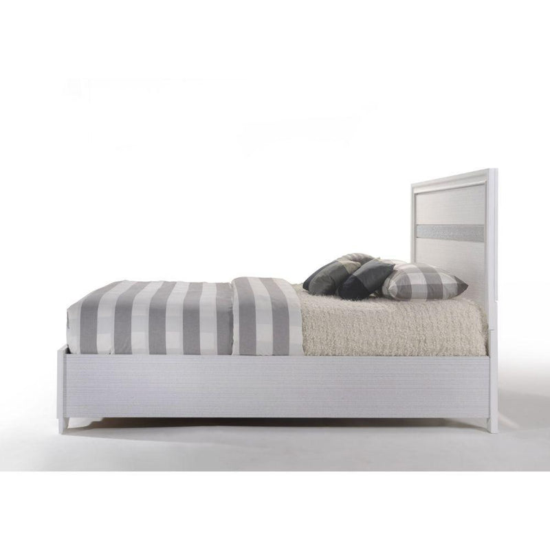 Acme Furniture Naima King Panel Bed with Storage 25767AEK-HF/25768AEK-R/25769AEK-DRW IMAGE 5