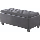 Acme Furniture Rebekah 96546 Bench with Storage IMAGE 2