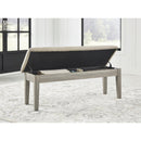 Signature Design by Ashley Parellen D291-00 Upholstered Storage Bench IMAGE 6