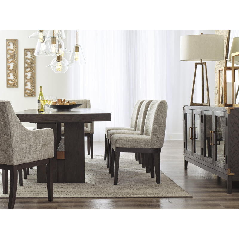 Signature Design by Ashley Burkhaus Dining Table with Trestle Base D984-45 IMAGE 15