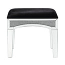 Acme Furniture Noralie 90818 Vanity Stool IMAGE 2