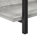 Monarch I 2217 Accent Table - 48"L Grey/Black Metal Hall Console IMAGE 7
