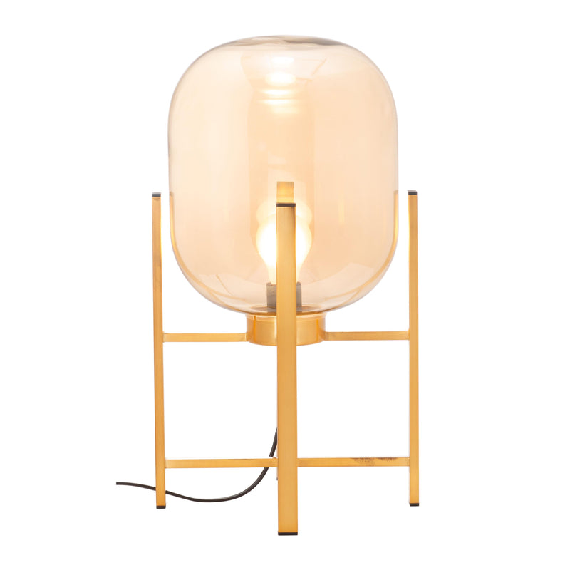 Zuo Wonderwall 56126 Table Lamp - Gold IMAGE 2