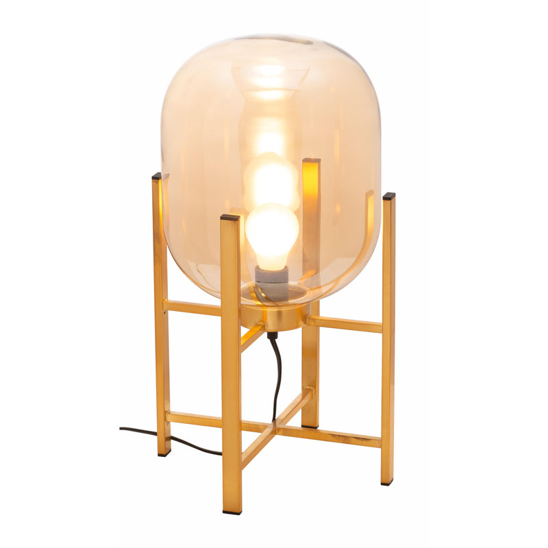  Zuo Wonderwall 56126 Table Lamp - Gold IMAGE 4