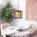  Zuo Yves 56128 Ceiling Lamp - Gold & Black IMAGE 7