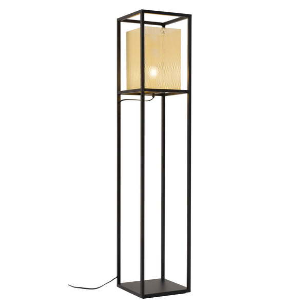 Zuo Yves 56130 Floor Lamp - Gold & Black IMAGE 1