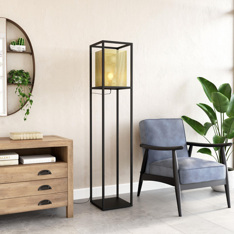  Zuo Yves 56130 Floor Lamp - Gold & Black IMAGE 7