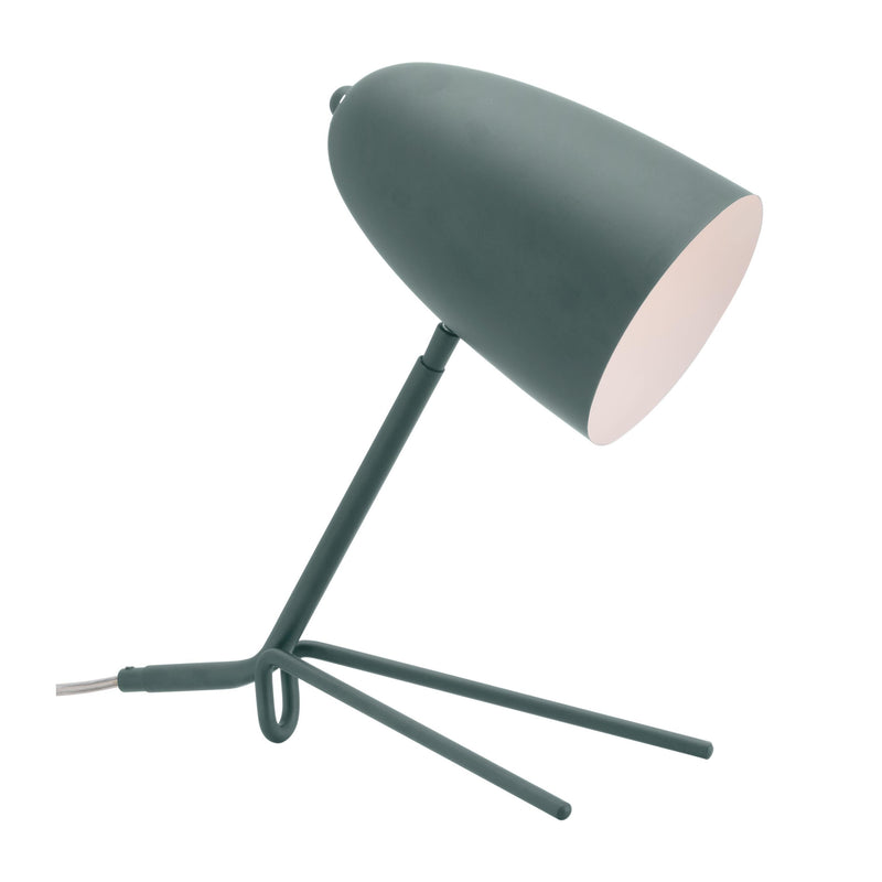  Zuo Jamison 56136 Table Lamp - Green IMAGE 1
