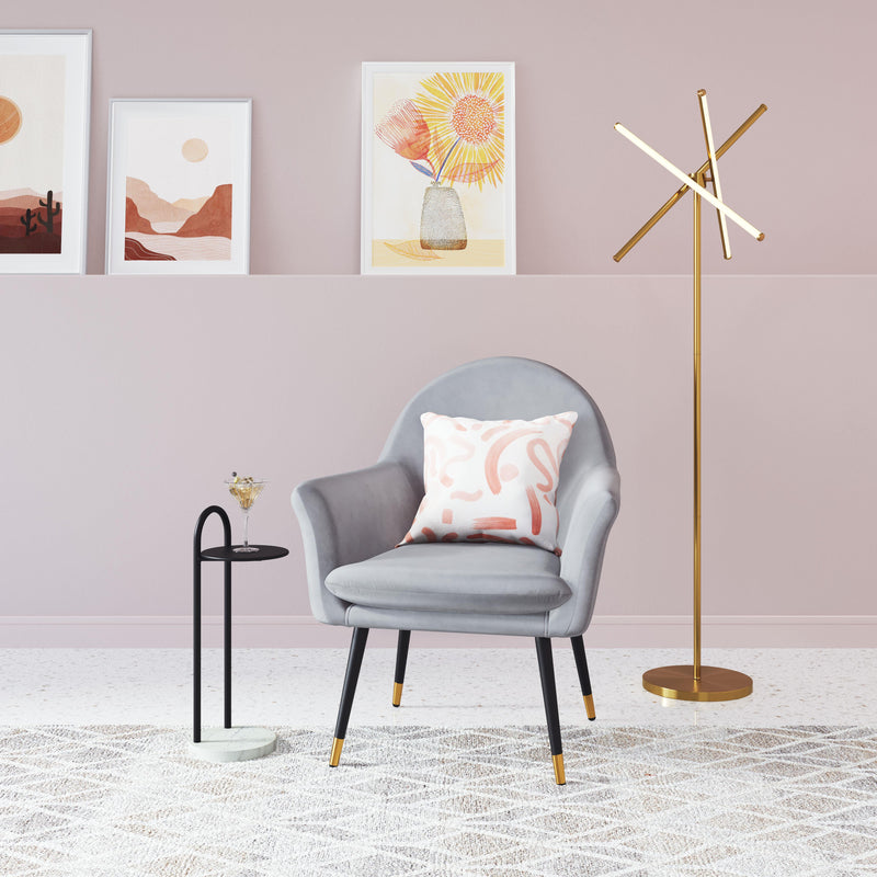  Zuo Garza 56140 Floor Lamp - Brass IMAGE 7