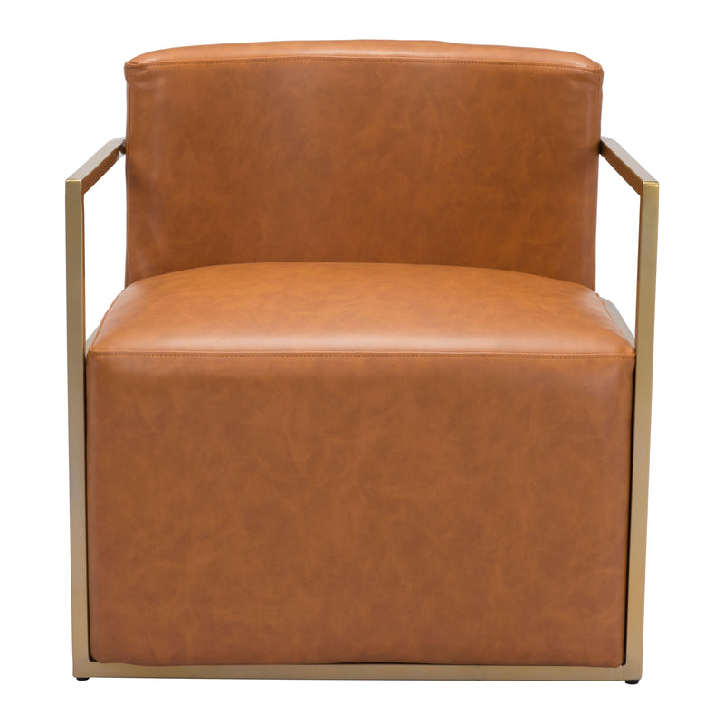 Zuo Xander 102053 Accent Chair - Brown IMAGE 3