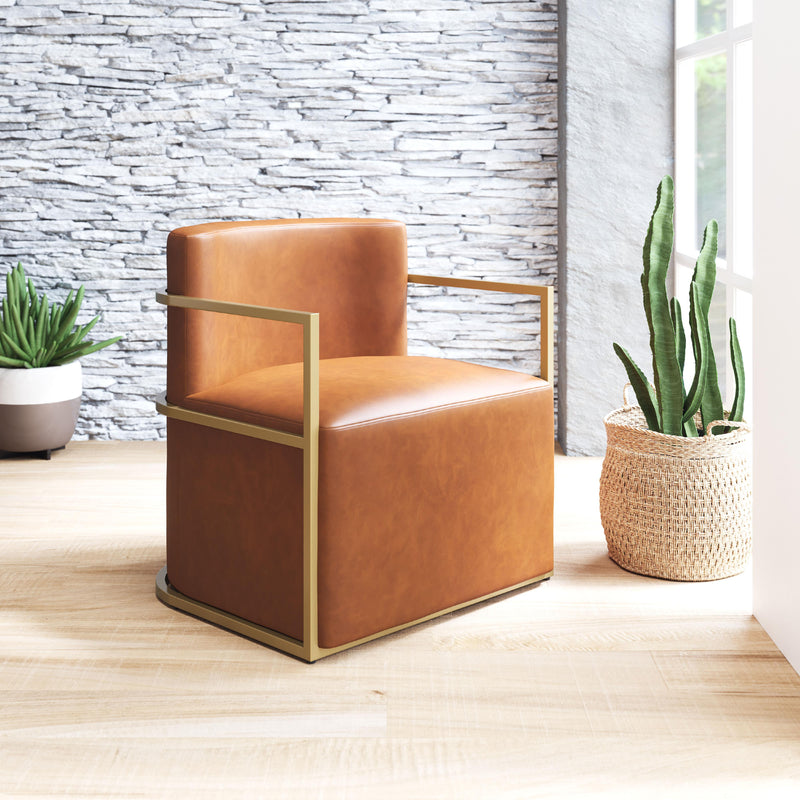  Zuo Xander 102053 Accent Chair - Brown IMAGE 8