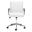  Zuo Partner 109006 Office Chair - White IMAGE 3