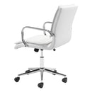  Zuo Partner 109006 Office Chair - White IMAGE 7