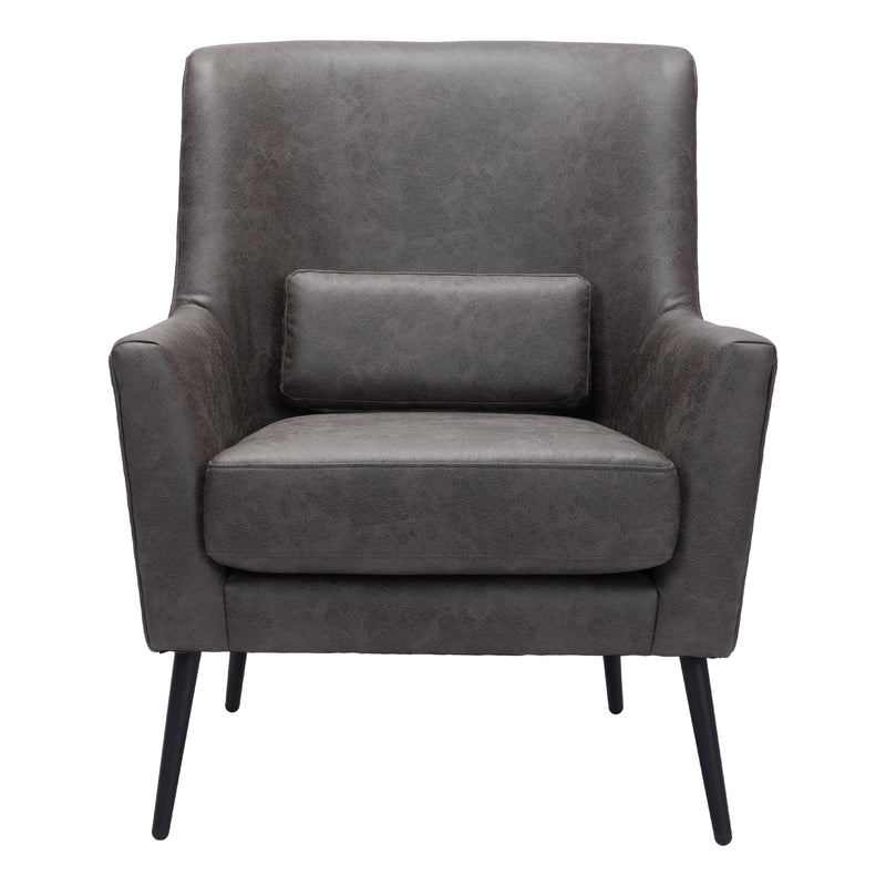  Zuo Ontario 109050 Accent Chair - Vintage Black IMAGE 3