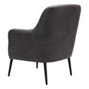  Zuo Tasmania 109054 Accent Chair - Vintage Black IMAGE 5
