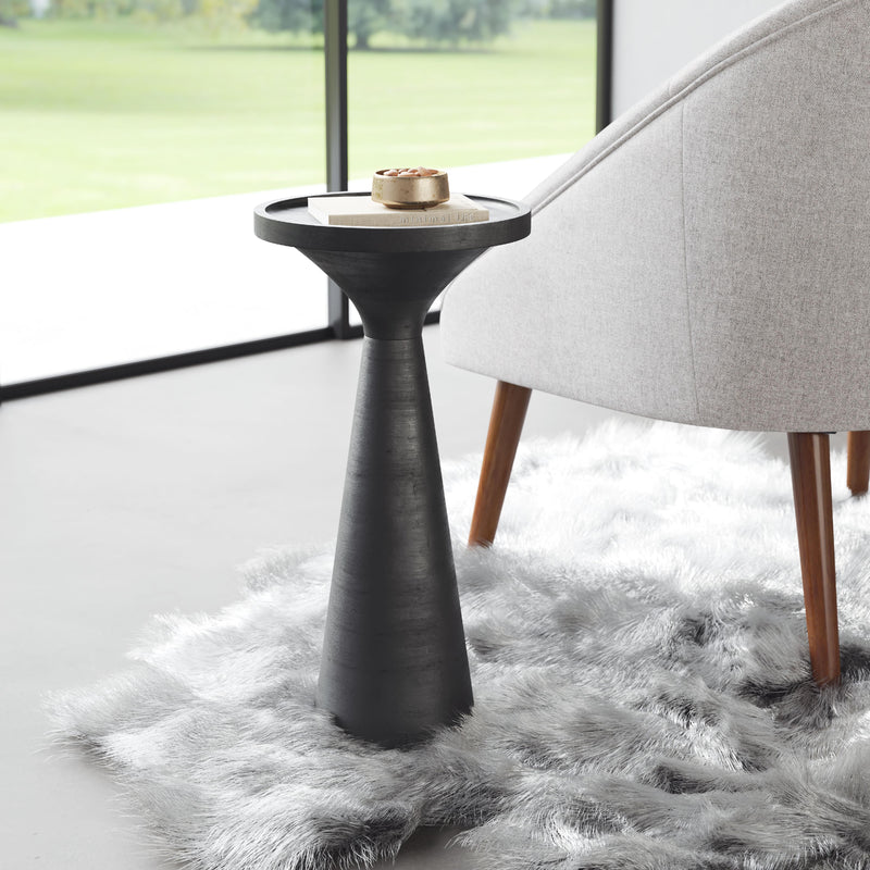  Zuo Omni 109083 Side Table - Black IMAGE 5